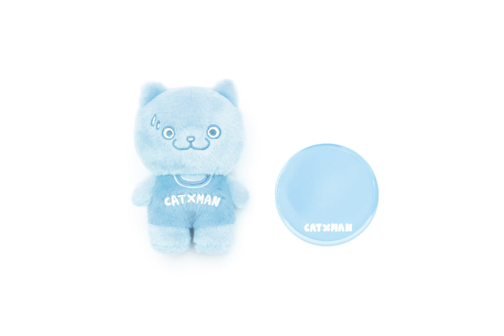 CATXMAN MINI MAGNETIC STANDING PLUSH (BLUE)