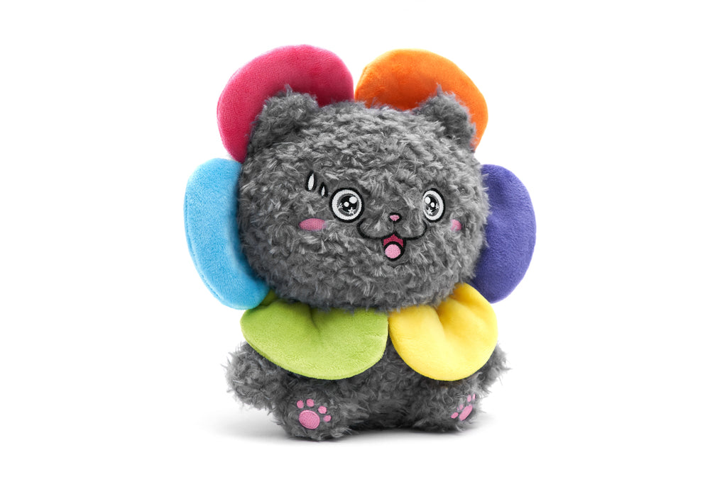 CATXMAN DEWY EYES SMALL PLUSH WITH FLOWER COSTUME