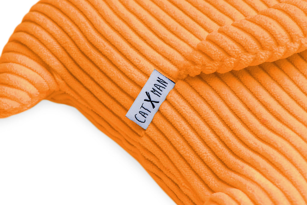 CATXMAN DOLL 6.0 IN ORANGE CORDUROY