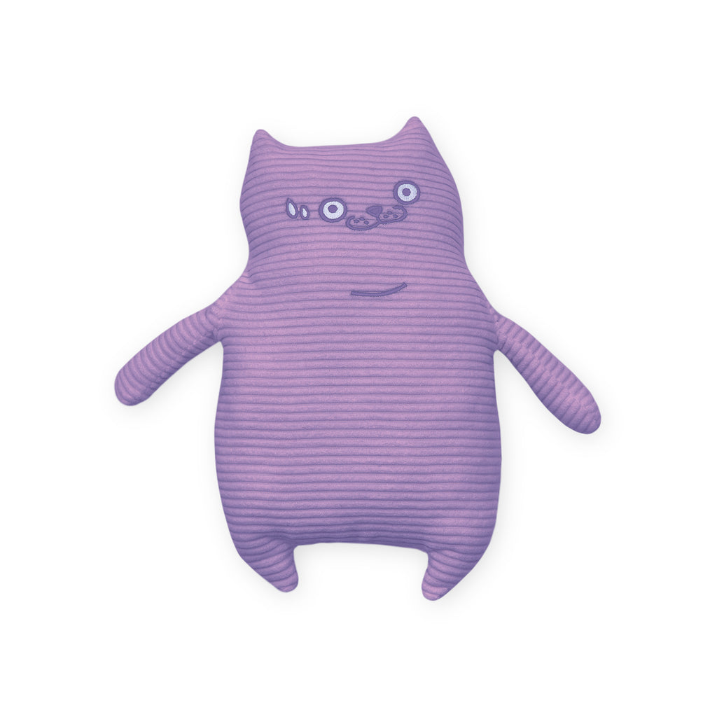 CATXMAN DOLL 6.0 IN PURPLE CORDUROY