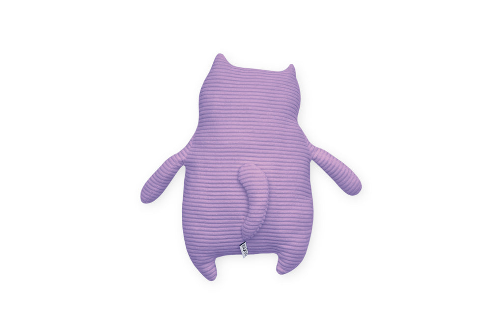 CATXMAN DOLL 6.0 IN PURPLE CORDUROY