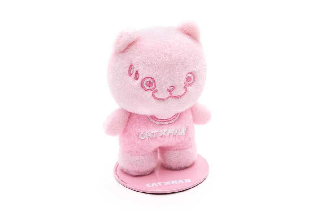 CATXMAN MINI MAGNETIC STANDING PLUSH (PINK)