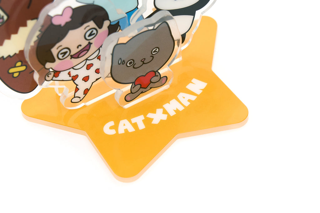 CATXMAN FAMILY ACRYLIC DECO STANDS