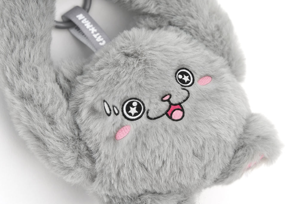 CATXMAN LONG HANDS PLUSH IN GREY