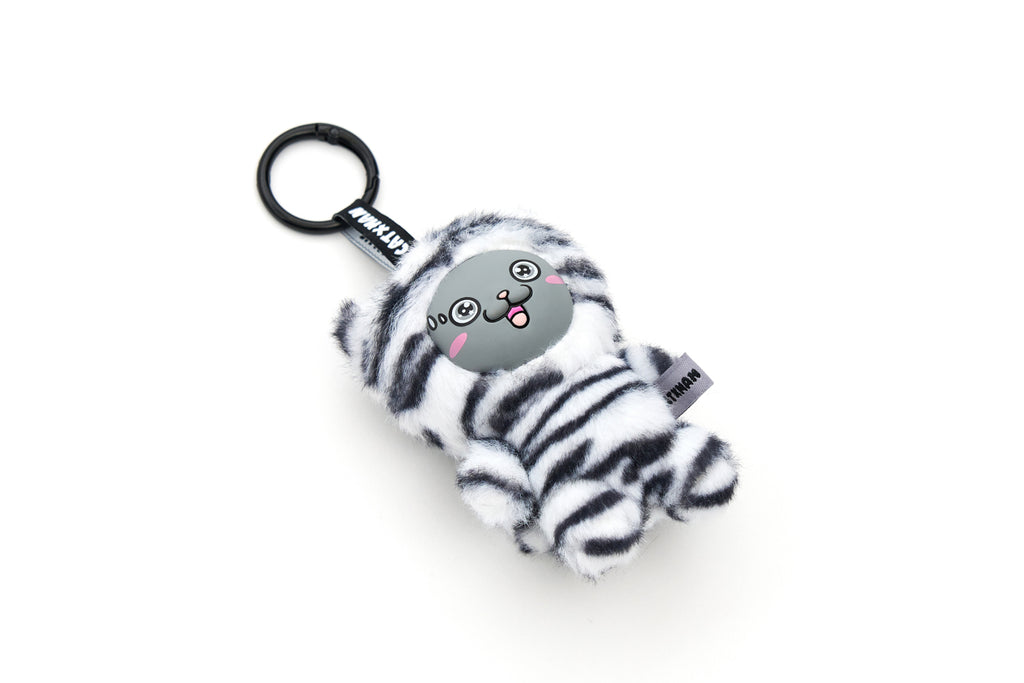 CATXMAN IN ZEBRA COSTUME KEY HOLDER