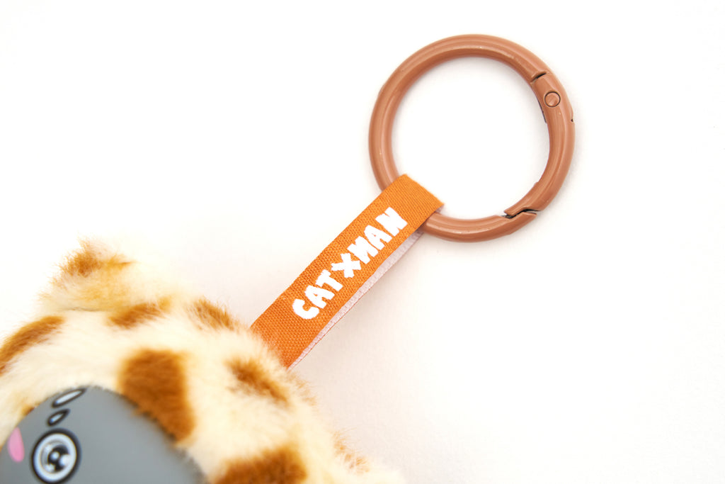 CATXMAN IN GIRAFFE COSTUME KEY HOLDER
