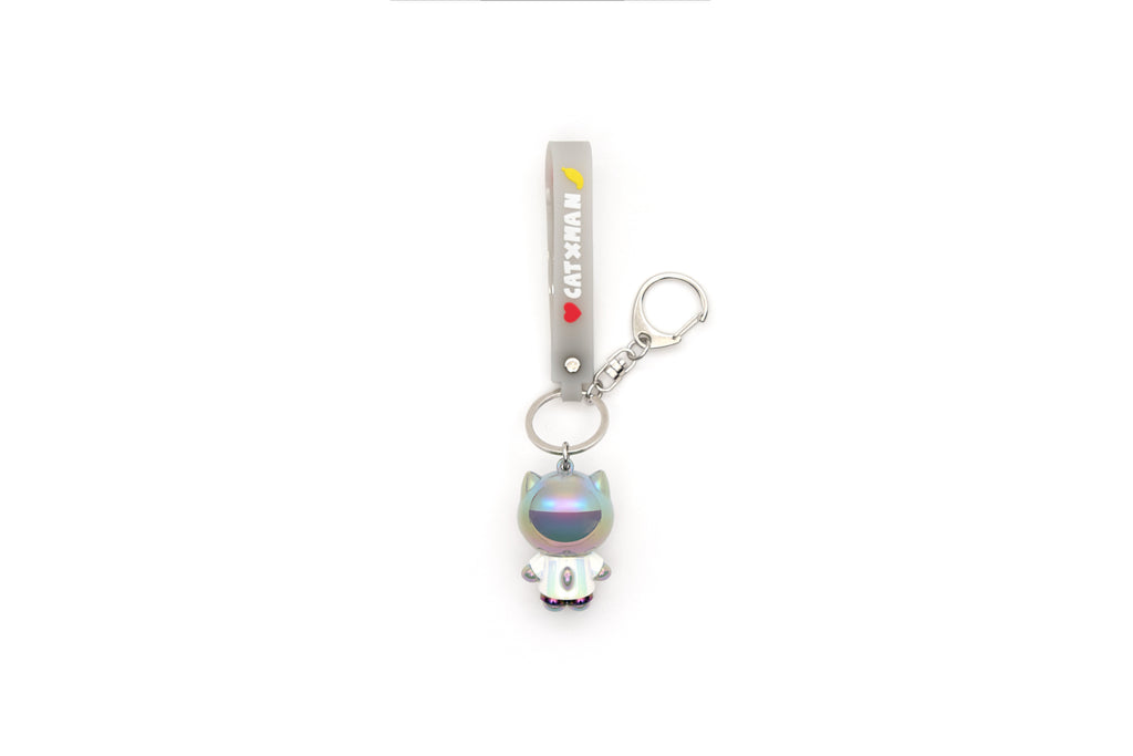 CATXMAN STANDING POST KEY HOLDER (GREY)