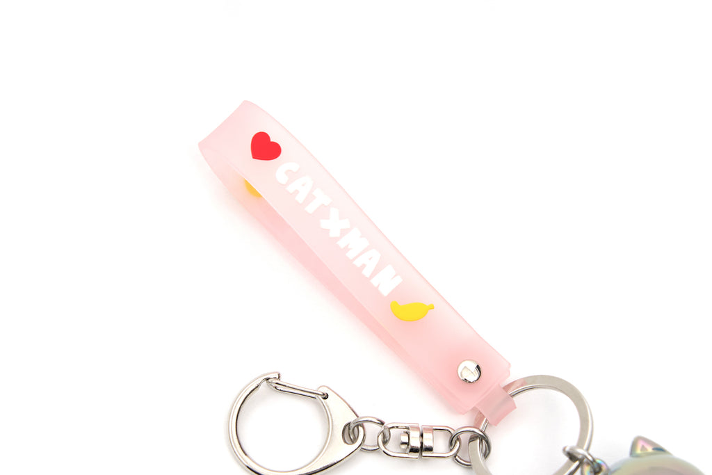 CATXMAN STANDING POST KEY HOLDER (PINK)
