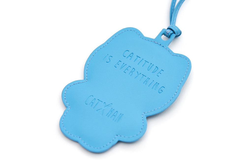 CATXMAN HANGING BADGE IN DENIM