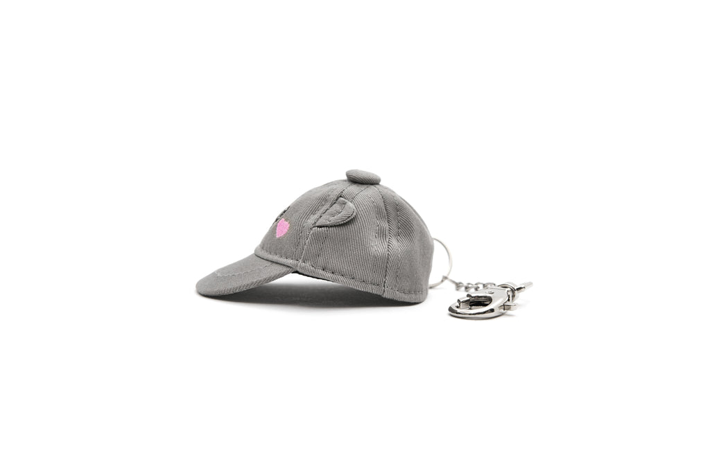 CATXMAN MINI CAP KEY HOLDER IN CLASSIC GREY