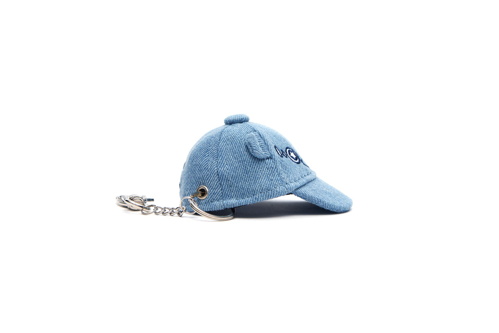 CATXMAN MINI DENIM CAP KEY HOLDER