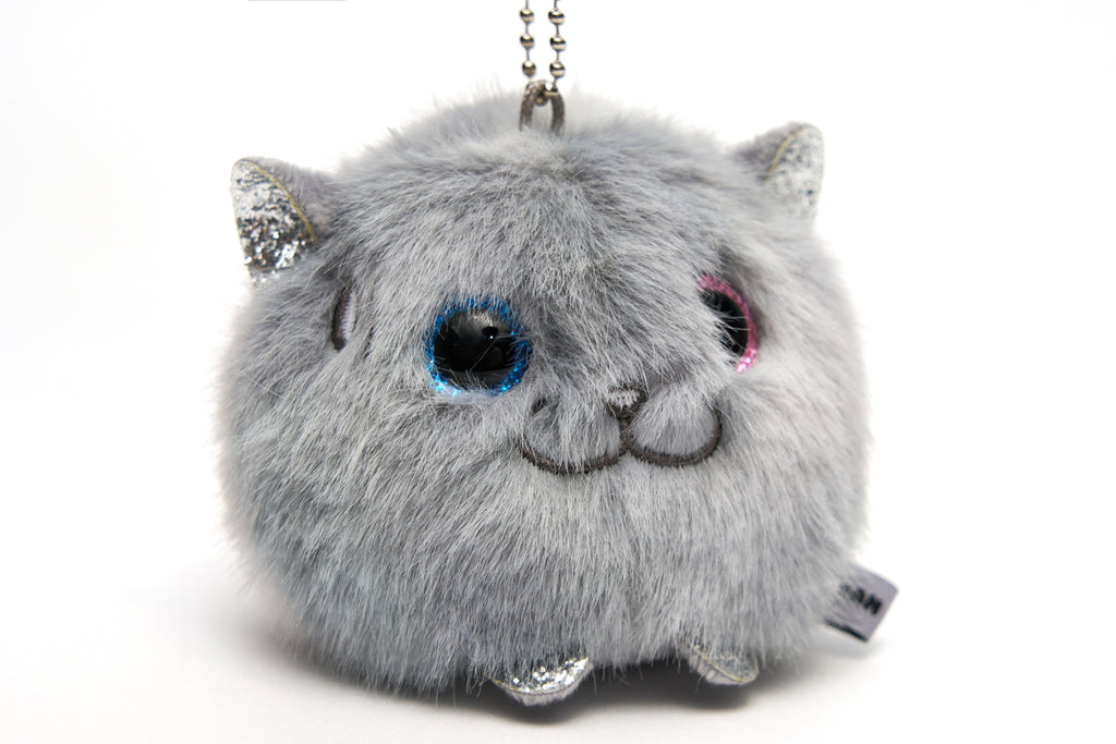 CATXMAN BALL SHAPE MINI PLUSH GREY