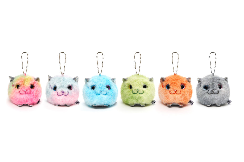 CATXMAN BALL SHAPE MINI PLUSH MULTI ORANGE