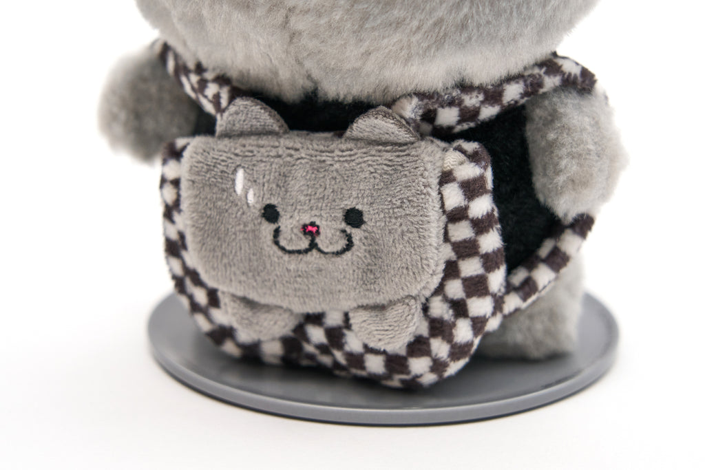 CATXMAN COSTUME SET IN B&W CHECK PATTERN