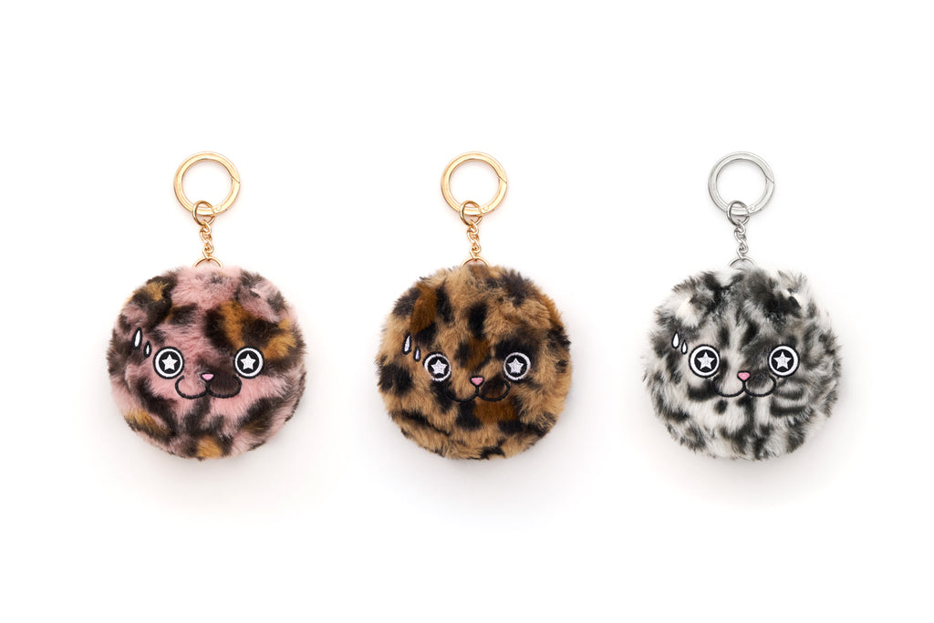 CATXMAN LEOPARD PRINT COINS BAG (PINK)