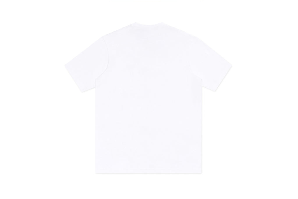 CATXMAN DENIM COSTUME WHITE CREW NECK TEE